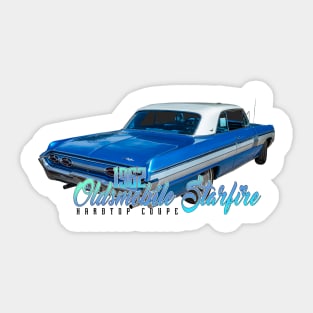 1962 Oldsmobile Starfire Hardtop Coupe Sticker